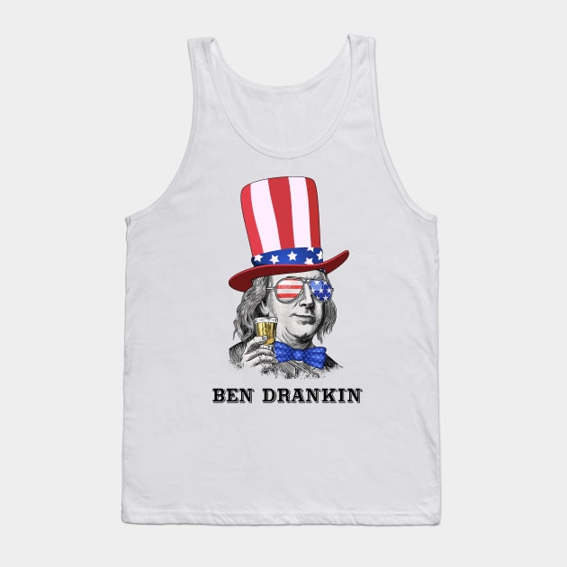 Ben Drankin Tank Top by CF.LAB.DESIGN